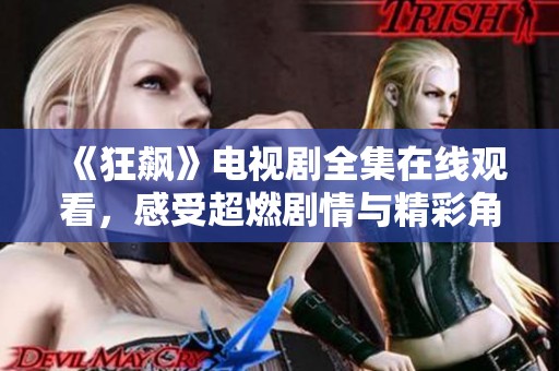 《狂飙》电视剧全集在线观看，感受超燃剧情与精彩角色魅力