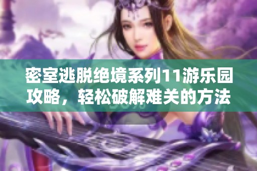 密室逃脱绝境系列11游乐园攻略，轻松破解难关的方法与技巧揭秘