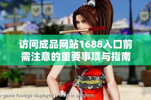访问成品网站1688入口前需注意的重要事项与指南